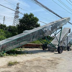 Equipo de línea de montaje de cinta transportadora móvil de carga/descarga de contenedores de camiones para transporte de bolsas - Product Image 4