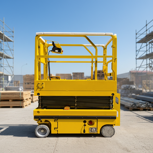Harga Pabrik 4-14m Self Propelled Electric Mobile <span class=keywords><strong>Scissor</strong></span> <span class=keywords><strong>Lift</strong></span> Hydraulic Lifting Scaffold Platform Motor Efisiensi Tinggi 230KG - Product Image 1