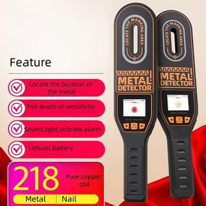 Metal dedektörü taşınabilir kullanım ayarlanabilir hassasiyet ses ışık Virbrate alarmı ile el taşınabilir Metal dedektörü - Product Image 6