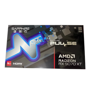 Nueva Tarjeta de Video SAPPHIRE METAL PULSE Radeon 9070 16GB D6 OC PCIe 5.0 VGA 9070XT GPU RX9070 para PC de Juegos de Escritorio Sapphire 2025 - Product Image 1