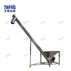 Wholesale screw conveyor for pellet augers with hopper powder particle prices