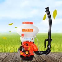 Applicateur d'engrais motorisé industriel haute puissance à quatre temps pulvérisateur épandeur d'essence de sac à dos à haute productivité pour