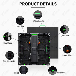 室内P3.91租赁LED显示屏，适用于舞台表演和商业活动 - Product Image 2
