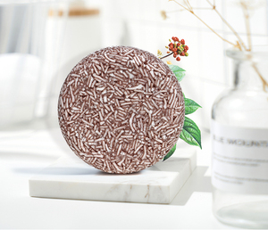 Venta al por mayor, Vegano polygonum multiflorum sólida Barra de champú para el pelo de raíz fortalecer champú jabón - Product Image 2