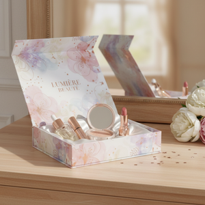 Caja para alimentos de panadería para retail Caja de embalaje robusta de tapa abatible con tapa de inserción y fondo plano - Product Image 4