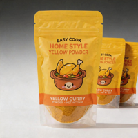 Sacs en plastique personnalisés de qualité alimentaire à fond plat thermoscellables pour café et thé, sachets refermables anti-humidité