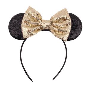 批发北前BQ-141亮片蝴蝶结老鼠耳朵头箍头带女孩派对DIY发饰节日旅游 - Product Image 4