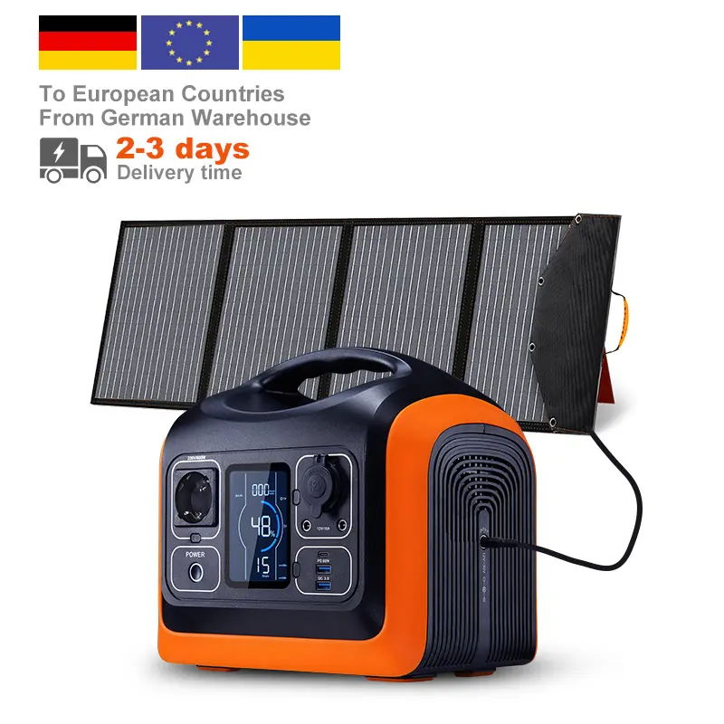 UPS bluetooth APP 2023 upgraded 600w/1200w portable solar battery home solar energy outdoor portable gas powered drone