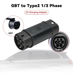 Adaptateur <span class=keywords><strong>de</strong></span> charge pour <span class=keywords><strong>voiture</strong></span> électrique, design OEM, certifié CE, GBT vers Type 2, connecteur GBT vers Type 2, adaptateur monophasé. - Product Image 3