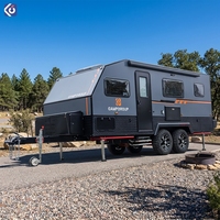CAMPTRL Caravane de luxe de haute qualité pour 4 à 6 personnes, idéale pour le camping en plein air