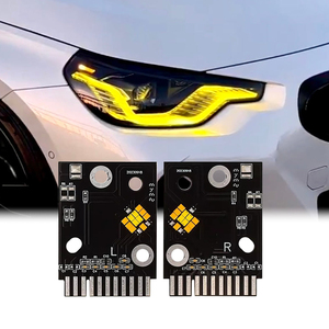 Luces Diurnas LED Amarillas Adaptativas para <span class=keywords><strong>BMW</strong></span> G42, Módulo LED DRL Amarillo 220I 230I M240I G87 <span class=keywords><strong>M2</strong></span> 2022 <span class=keywords><strong>2023</strong></span> - Product Image 1