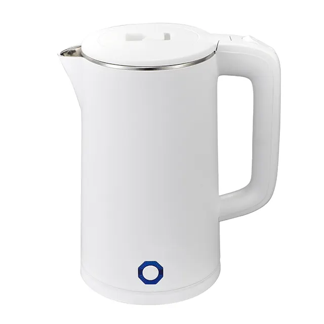Hot selling Double Wall electric Plastic tea kettle stainless steel electric kettle portable water boiler