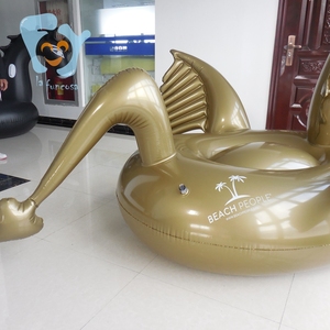 Phao Bơi Người Lớn 1.9M Có Thể Bơm Hơi Lớn Màu Đen/Vàng Pegasus Unicorn Pool Float Tùy Chỉnh - Product Image 6