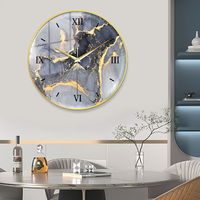 Jam dinding Digital kustom kamar mandi senyap bergaya Fitur desain Seni Dekorasi jarum untuk dekorasi sudut dipersonalisasi