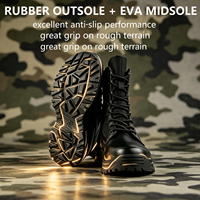 Promotion de vente en gros d'usine, bottes tactiques pour hommes, amortissantes, respirantes, bottes de randonnée, bottes de désert