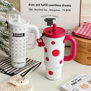 C81 2025 Noël Gobelet Géant Isotherme en Acier Inoxydable 316 à Triple Paroi, Tasse à Café Thermique Grande Capacité - Product Image 4