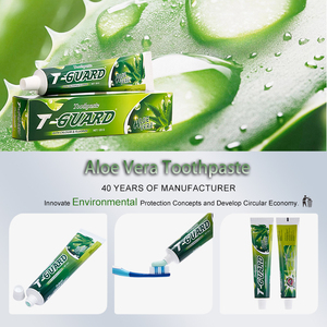 <span class=keywords><strong>Pasta</strong></span> dental blanqueadora <span class=keywords><strong>de</strong></span> aloe vera personalizada con flúor y anticaries para supermercados (OEM) - Product Image 2