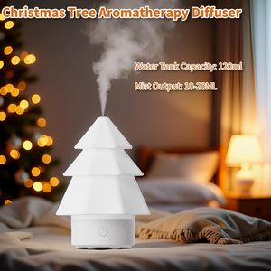 Christmas Tree Essential <b>Oil</b> <b>Diffuser</b> LED Ambient Light Creative Christmas Gift Decoration - Product Image 5