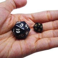 Ensemble de 7 petits dés personnalisés de 10mm, ensemble personnalisable, d6 d8 d10 d12 d20, en polyhémisphère, pour cadeau, jeu idéal