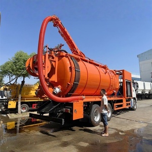 Camión de Limpieza de Alcantarillado de Alta Presión Isuzu Giga 6X4 20m3, Camión de Succión de Aguas Residuales - Product Image 6