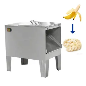 Factory Selling Automatic machines to cuts banana Fruit plantain cutting slicing machine banana chips cutter slicer