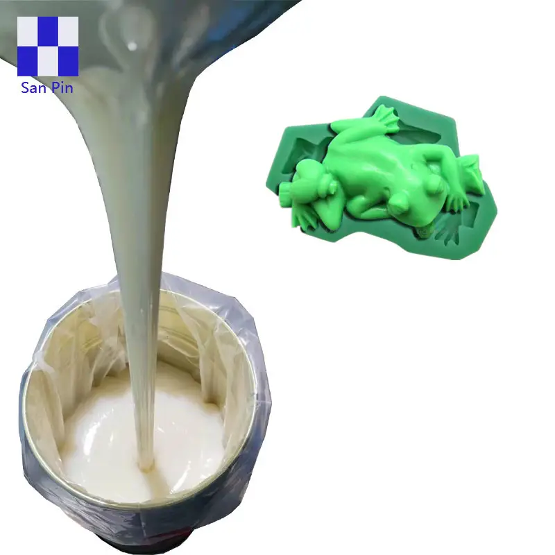 Стандартная Жидкая силиконовая резина RTV2 для литья изделий из смолы, гарантия 1 год