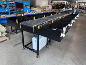 Parsel sıralama sistemi otomatik ağırlık hacmi tarayıcı makinesi yüksek hızlı depo dar bant kemer sıralama konveyör hattı - Product Image 6