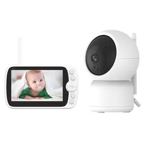 Sıcak satış yeni tasarım 5 ''LCD ekran kablosuz akıllı bebek izleme monitörü ile kamera ve ses