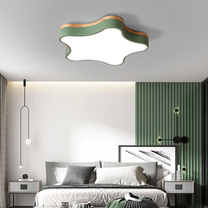 Iluminación de <span class=keywords><strong>techo</strong></span> creativa para habitación de niños, dormitorio, estudio colorido, hogar, decoración encantadora, lámparas, pentagrama de metal, luz de <span class=keywords><strong>techo</strong></span> LED - Product Image 6