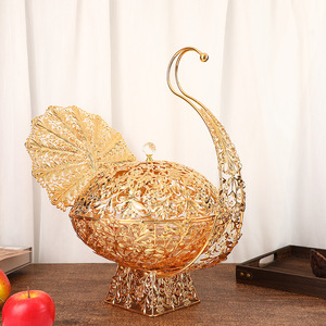 Support <span class=keywords><strong>à</strong></span> gâteau <span class=keywords><strong>en</strong></span> <span class=keywords><strong>verre</strong></span> de style europé<span class=keywords><strong>en</strong></span> 2025, créatif, pour collations, <span class=keywords><strong>fruits</strong></span> secs, panier <span class=keywords><strong>à</strong></span> <span class=keywords><strong>fruits</strong></span> <span class=keywords><strong>à</strong></span> main avec poignée pour la décoration de la maison - Product Image 2