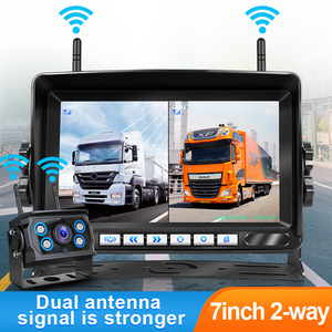 Wireless Backup <b>Camera</b>-7 Inch 2-Channel <b>Camera</b> Display Reverse Monitoring Aid for Truck Wireless-7-x36-2 Wireless Backup <b>Camera</b> - Product Image 2
