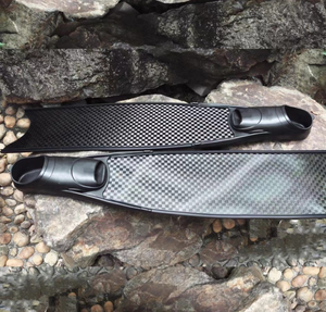 Autoclave-<span class=keywords><strong>aletas</strong></span> de carbono para pesca submarina, accesorio de buceo libre con bolsillos para pies de rana - Product Image 2