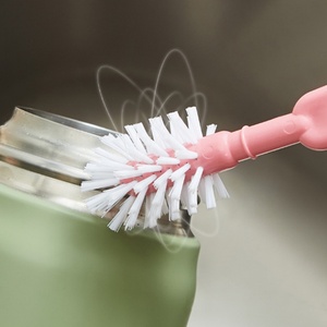 New Kettle Cleaning Brushes Long Handle Kitchen Wash Cup Brush Portable Narrow <b>Gap</b> Cleaning Brush Household Cleaning Tools - Product Image 4