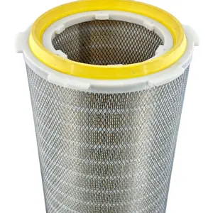 Cartuccia del filtro dell'aria autopulente cartuccia del filtro per la rimozione della polvere a sei orecchie cartuccia del filtro per il recupero della polvere a spruzzo di plastica