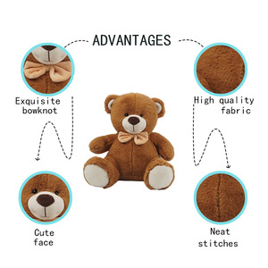 Özel Peluş Oyuncak Üreticisi Oyuncak Ayı Dolgulu Hayvanlar Fabrikası Çocuk Hediyeleri için OEM ODM - Product Image 2