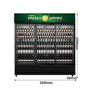 VICTORY KITCHEN Chine Usine Modèle d'approvisionnement VCT Porte unique Présentoir de boissons Grande capacité Armoire Pub/Bar/Restaurant Cuisine - Product Image 3