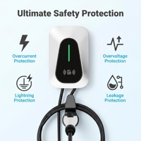 Cargador de Vehículos Eléctricos Personalizado IP65 de 7kW, 11kW y 22kW con Certificación CE, UKCA, RoHS y TUV, OEM, ODM