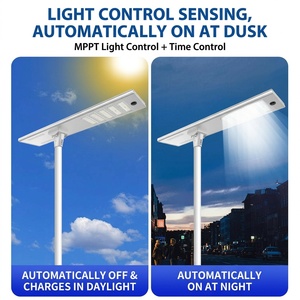 <span class=keywords><strong>Lampe</strong></span> solaire de sécurité extérieure haute puissance en silicium polycristallin à charge 50 % plus rapide, OEM ODM, pour projets routiers - Product Image 5