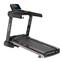 Tapis de course électrique pliable pour la maison, absorption des chocs, réglage de la vitesse, fitness multifonctionnel d'intérieur – Idéal pour les entreprises transfrontalières