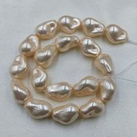 Perles de coquillage de forme baroque naturelle de différentes couleurs 15x22mm, perles de nacre, perles en vrac, accessoires de bijoux DIY