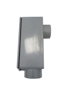 Accesorios DE ACCESO eléctrico de PVC gris de 2 pulgadas, conducto de junta de cubierta listado ETL tipo LB para <span class=keywords><strong>cuerpo</strong></span> de conducto EMT <span class=keywords><strong>IMC</strong></span> - Product Image 2