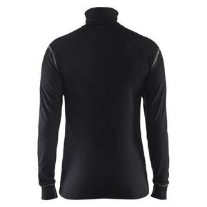 BLAKLADER - 489817259900S Ropa interior resistente a las llamas Top media cremallera Black - EAN 7330509392591 ROPA DE TRABAJO RESISTENTE A LAS LLAMAS - Product Image 3