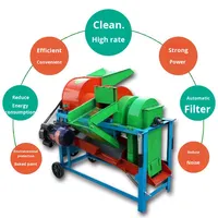 Décortiqueuse Automatique Multifonction Haute Performance pour Maïs, Soja, Sorgho, Millet et Graines de Légumes 220V 1000 Kg/h pour Usage Domestique