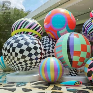 Esfera Inflable de Helio con Diseño Artístico de Graffiti Personalizado, Bola con Patrones Coloridos para Exposiciones de Arte/Centros Comerciales/Eventos de Moda - Product Image 3