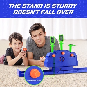 Nuovo Gioco di Tiro con Bersagli Galleggianti Mobili 2 in 1 del 2022, Set di Blaster in Schiuma con Dardi Morbidi per Bambini - Product Image 4