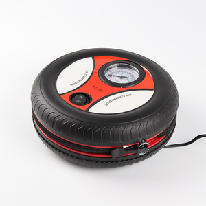 Compresor de Aire DC12V con Manómetro Analógico, Inflador de Neumáticos para Automóvil - Product Image 2