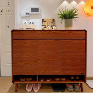 Zapatero de Madera Minimalista de Estilo Chino Moderno <span class=keywords><strong>para</strong></span> Sala de Estar o Entrada - Product Image 1