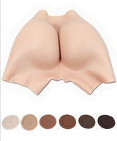 Pantalon Fessier Artificiel en Silicone Sexy, Culotte en Silicone Doux pour Femme avec Rembourrage Fessier et Hanches Relevées