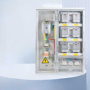 Remote Reading 6-Position Energy Meter Panel with UV-Resistant Cover Electricity meter box - Product Image 2