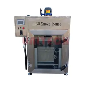 High quality meat turkey fish smoking chicken catfish smoking machine sausage smokers meat processing smoking machine